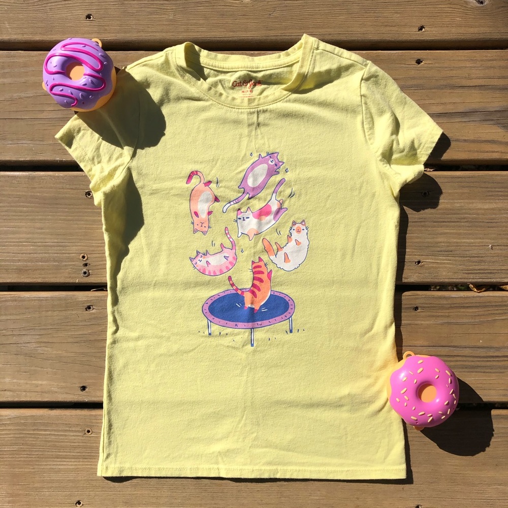 Cats on a trampoline t-shirt - Cat & Jack